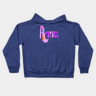 Anna popular girls first name. Personalized personalised customised name Anna Kids Hoodie